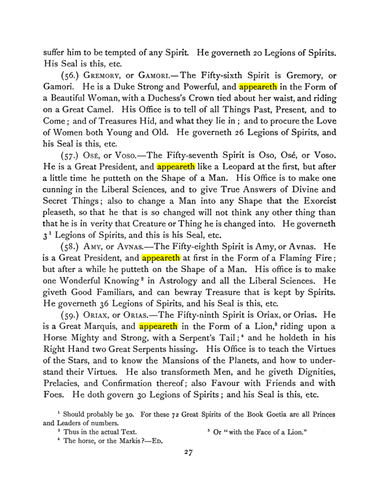 Original scan of The Goetia, PDF page 41