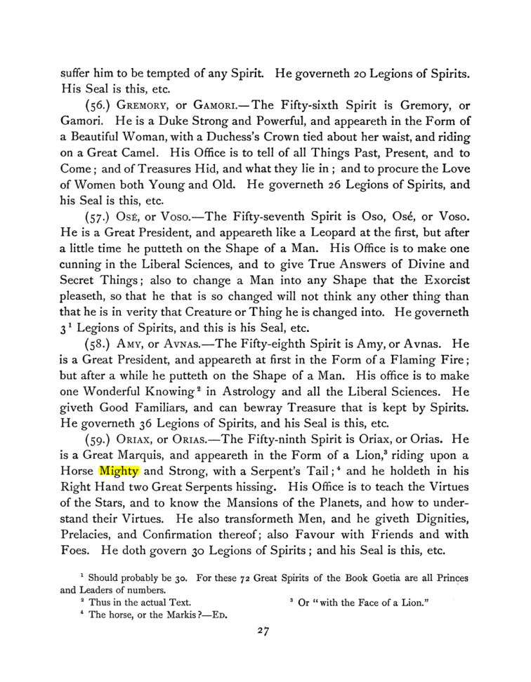 Original scan of The Goetia, PDF page 41