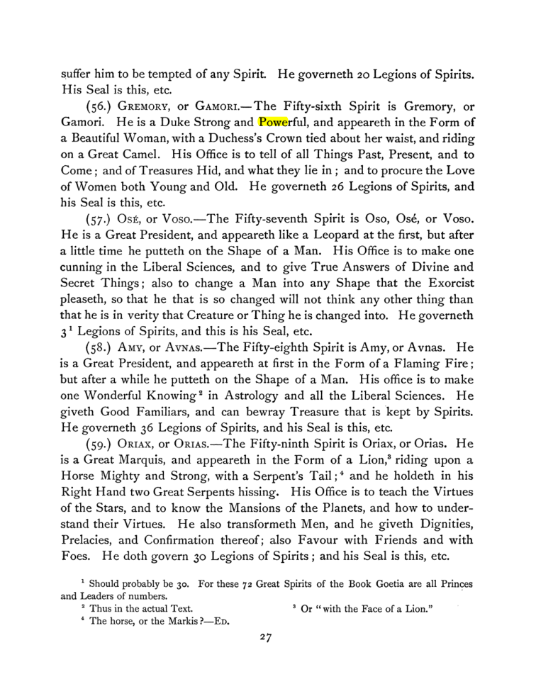 Original scan of The Goetia, PDF page 41