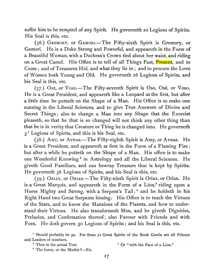 Original scan of The Goetia, PDF page 41