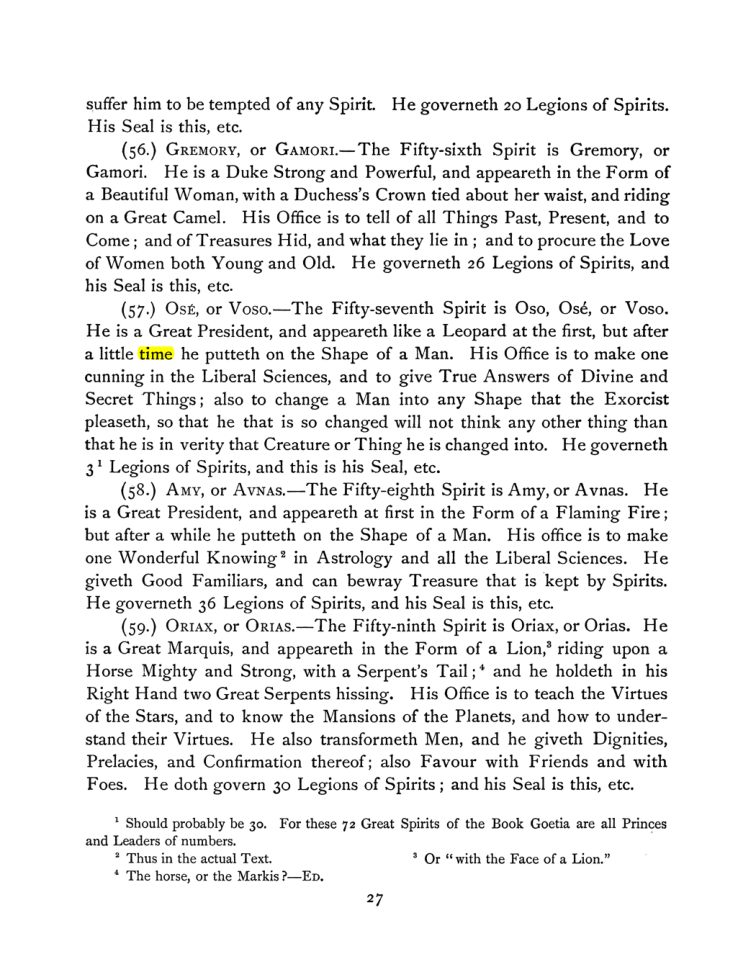 Original scan of The Goetia, PDF page 41