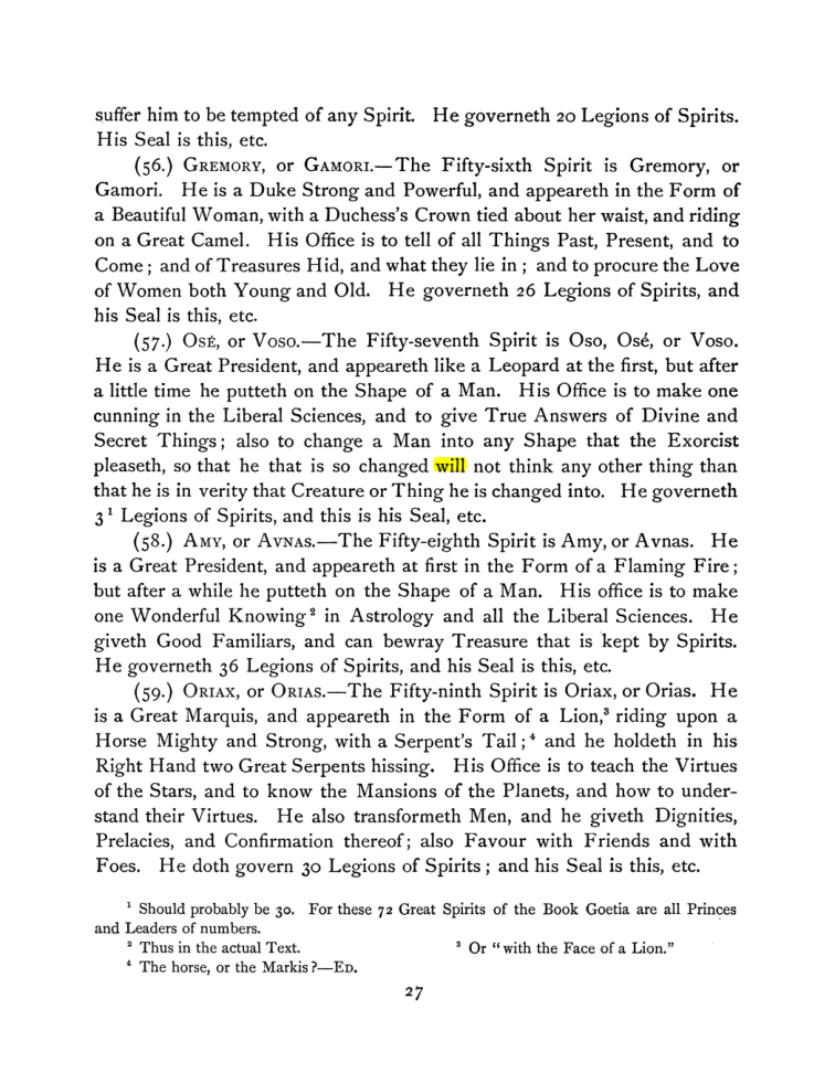 Original scan of The Goetia, PDF page 41