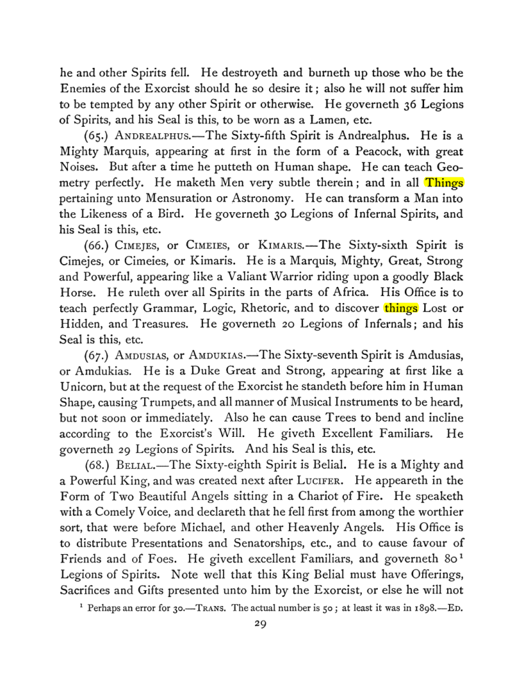 Original scan of The Goetia, PDF page 43