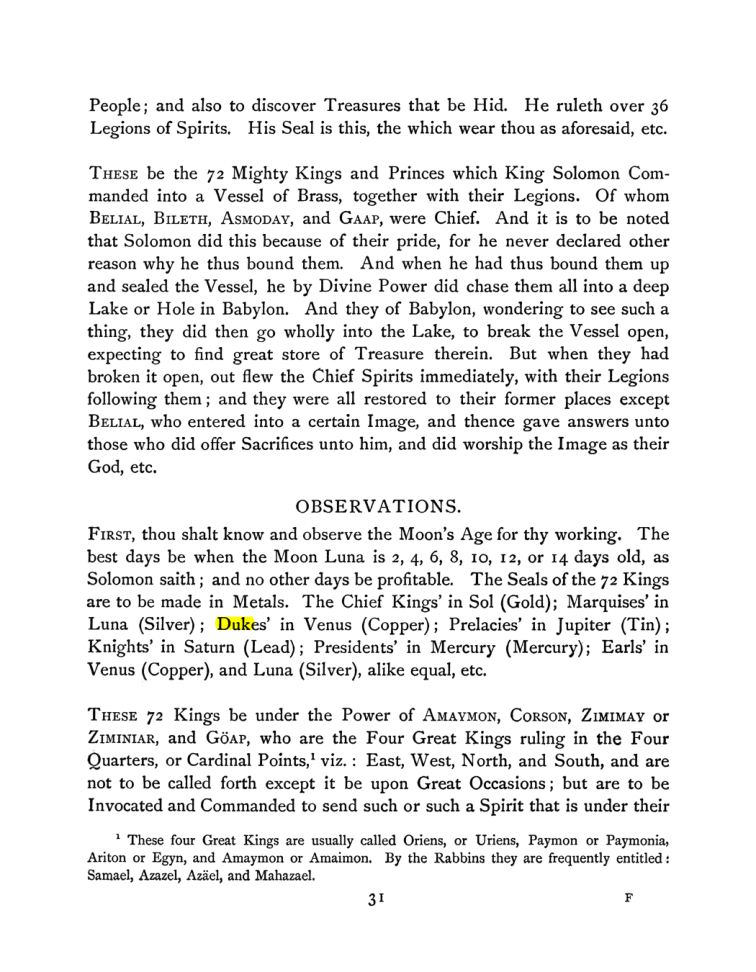 Original scan of The Goetia, PDF page 45