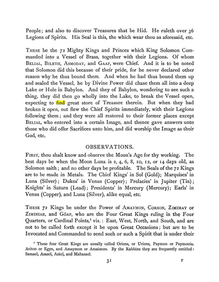 Original scan of The Goetia, PDF page 45