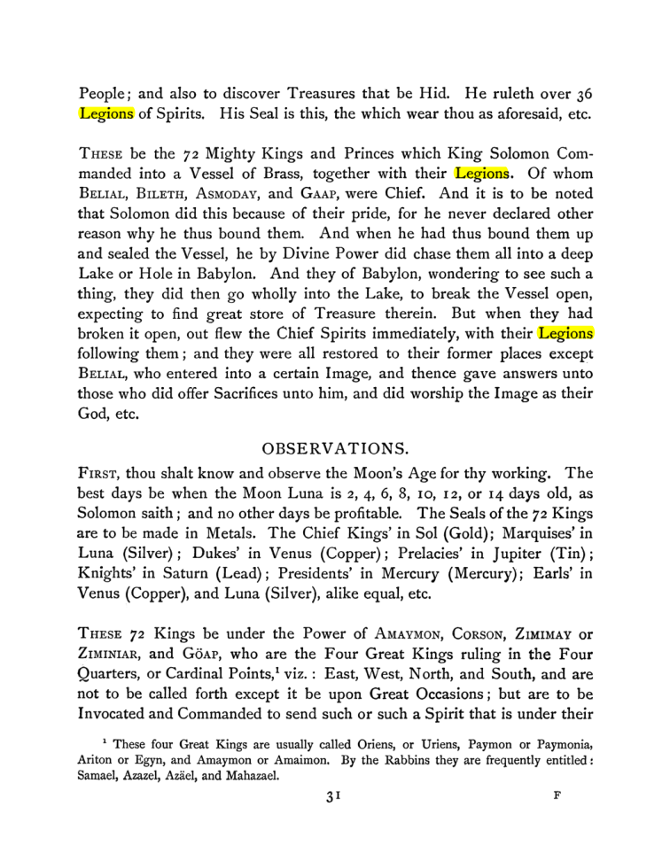 Original scan of The Goetia, PDF page 45