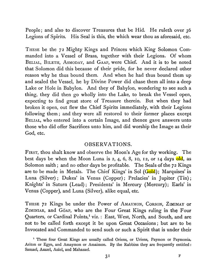 Original scan of The Goetia, PDF page 45