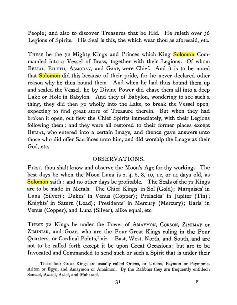 Original scan of The Goetia, PDF page 45