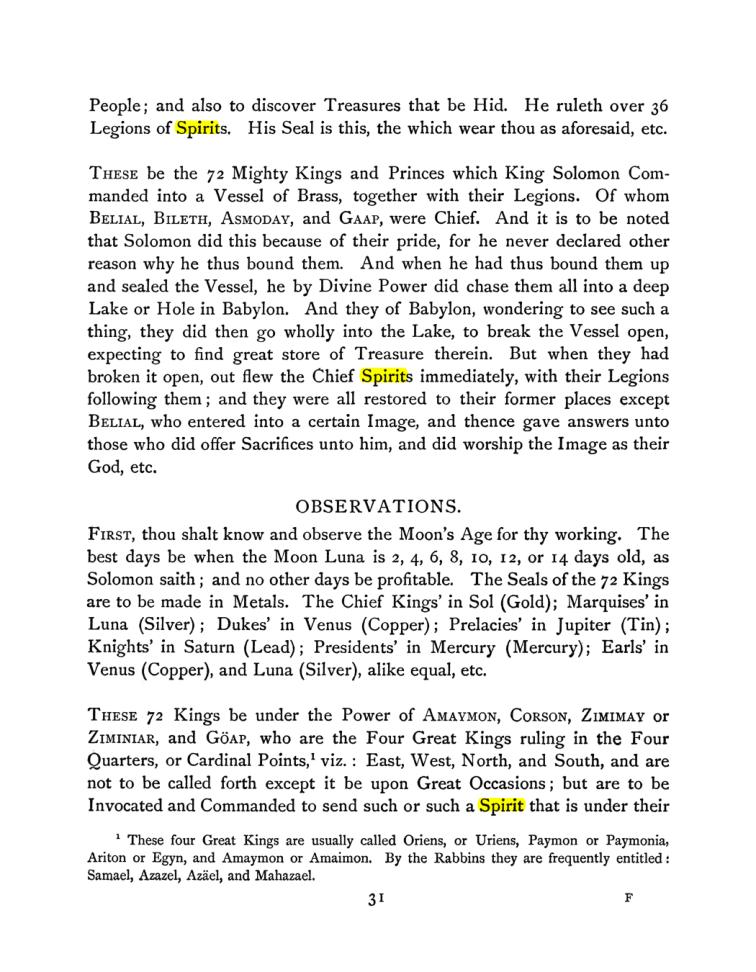 Original scan of The Goetia, PDF page 45