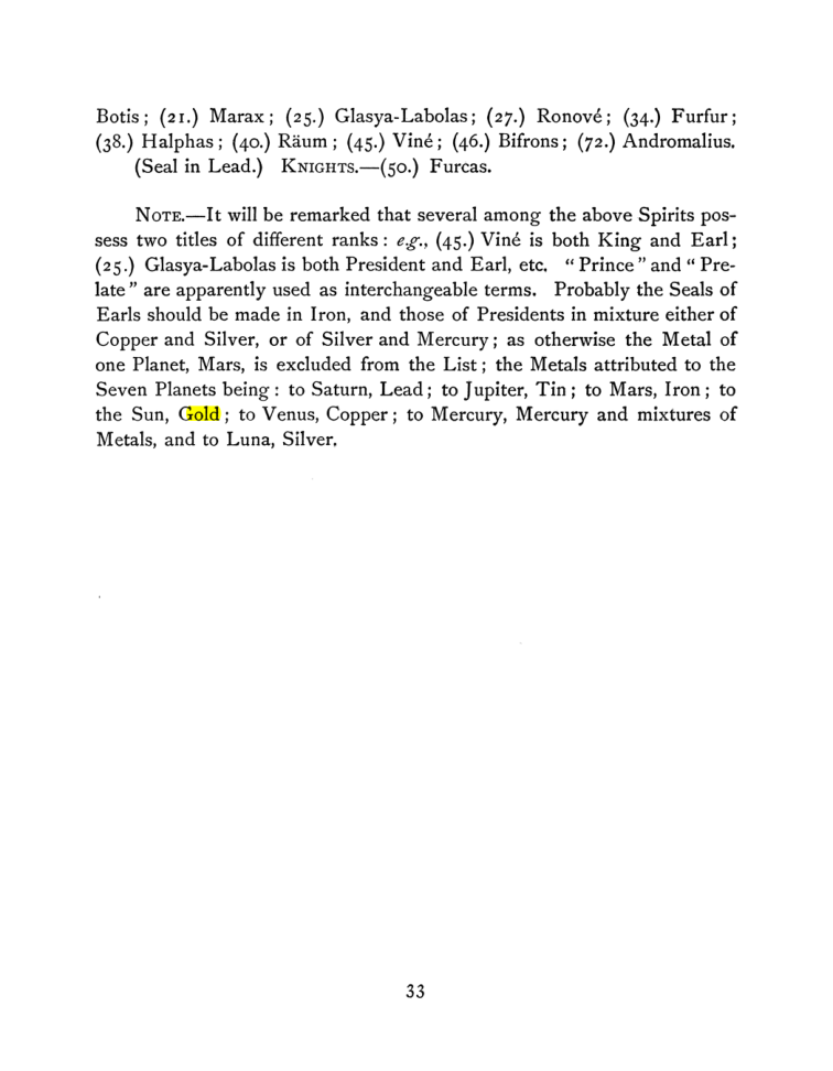 Original scan of The Goetia, PDF page 47