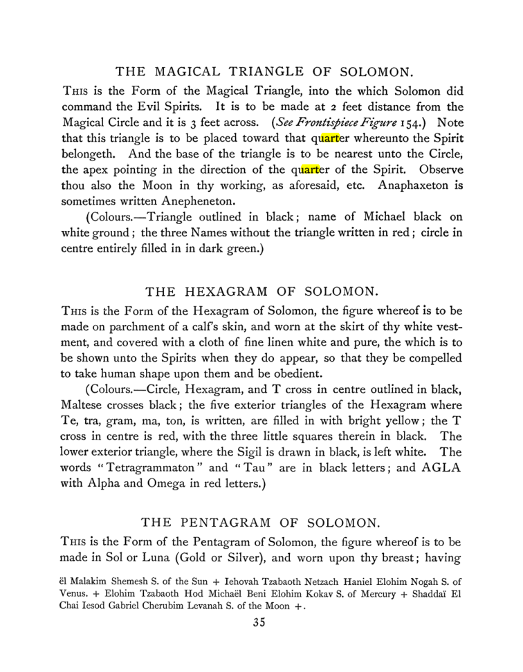 Original scan of The Goetia, PDF page 49