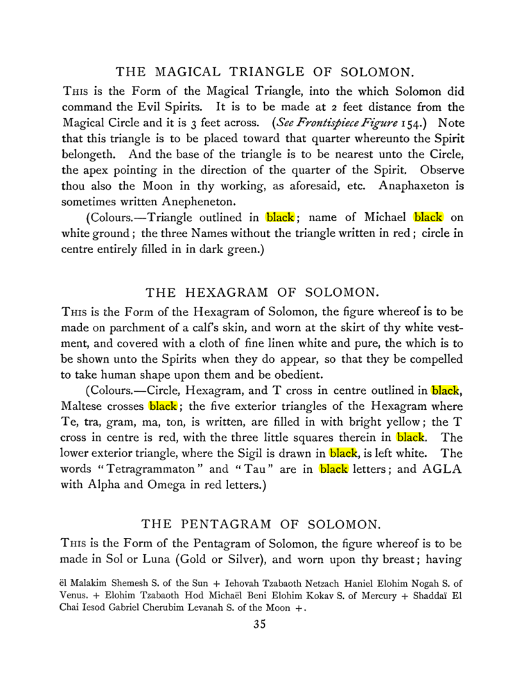 Original scan of The Goetia, PDF page 49