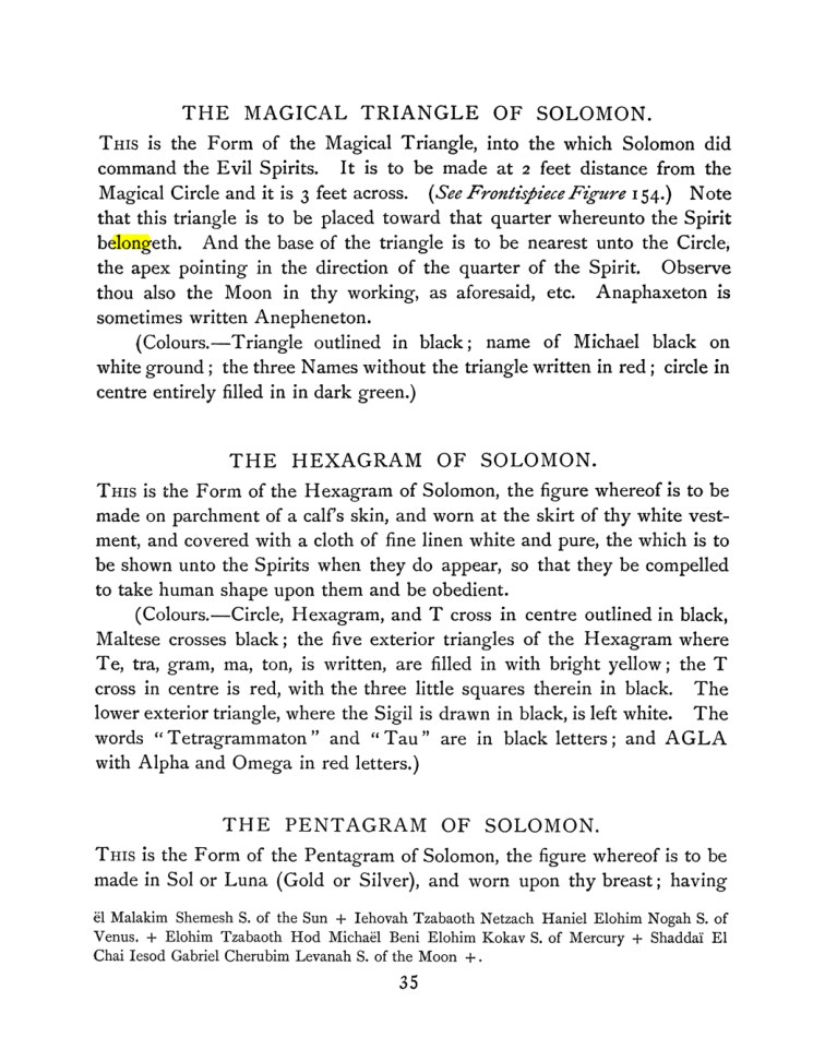Original scan of The Goetia, PDF page 49