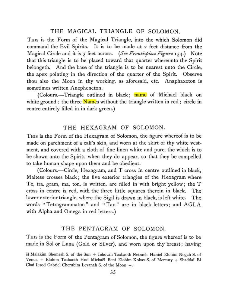 Original scan of The Goetia, PDF page 49