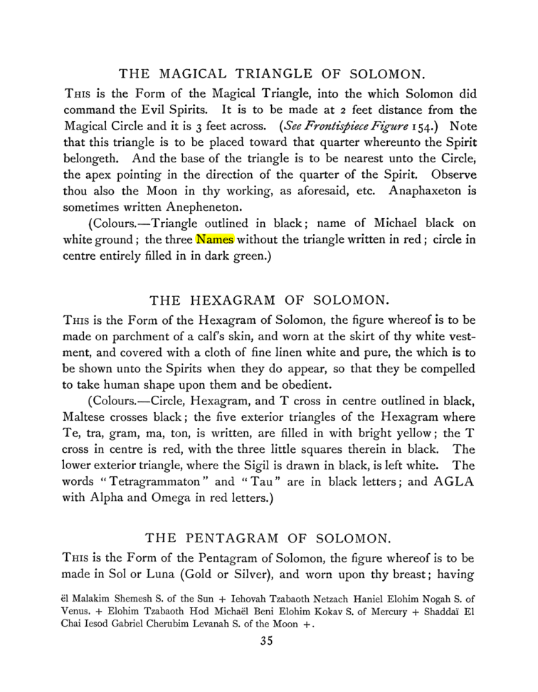 Original scan of The Goetia, PDF page 49