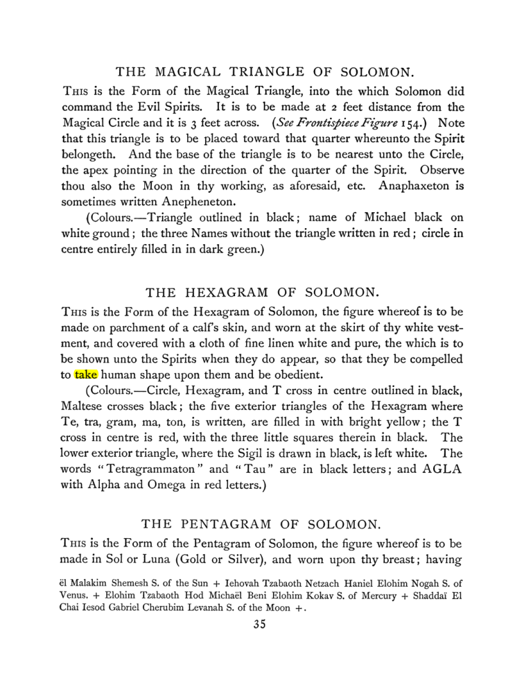 Original scan of The Goetia, PDF page 49