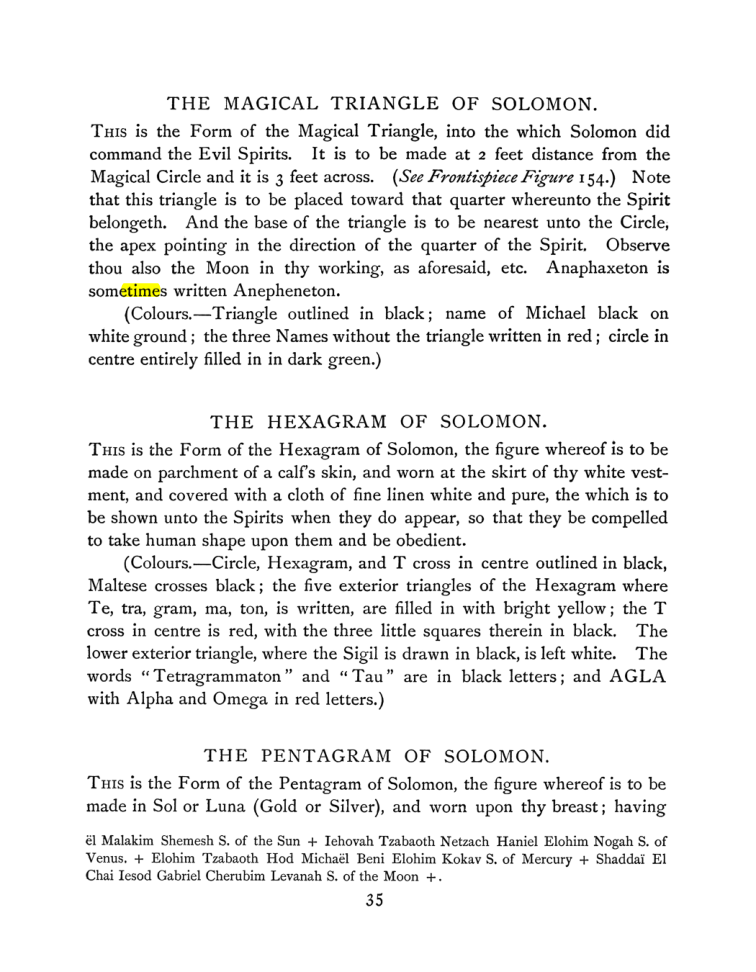 Original scan of The Goetia, PDF page 49