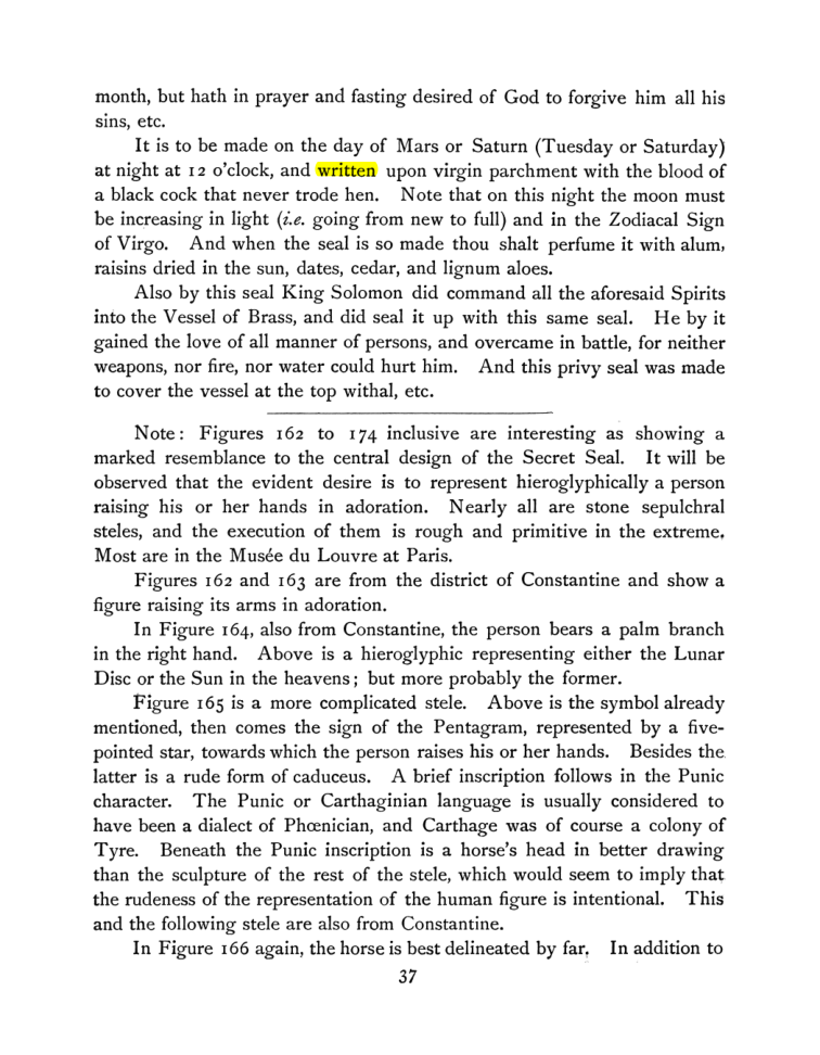Original scan of The Goetia, PDF page 51