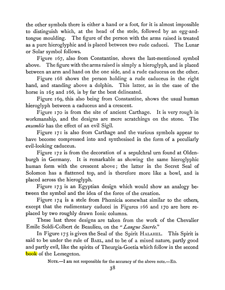 Original scan of The Goetia, PDF page 52