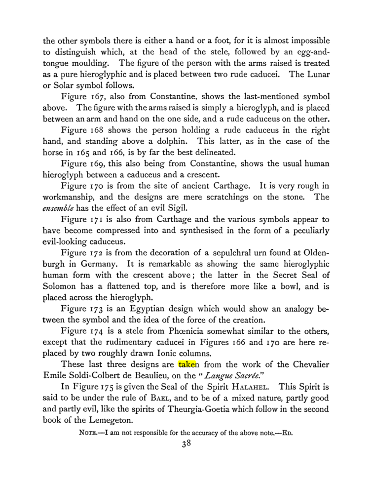 Original scan of The Goetia, PDF page 52