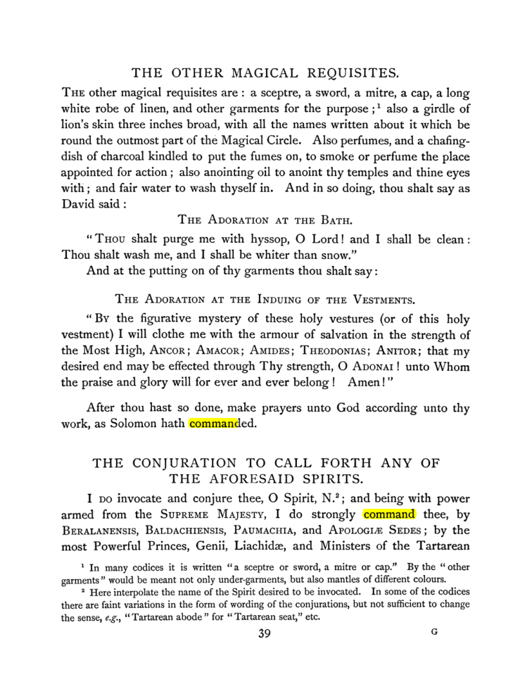 Original scan of The Goetia, PDF page 55