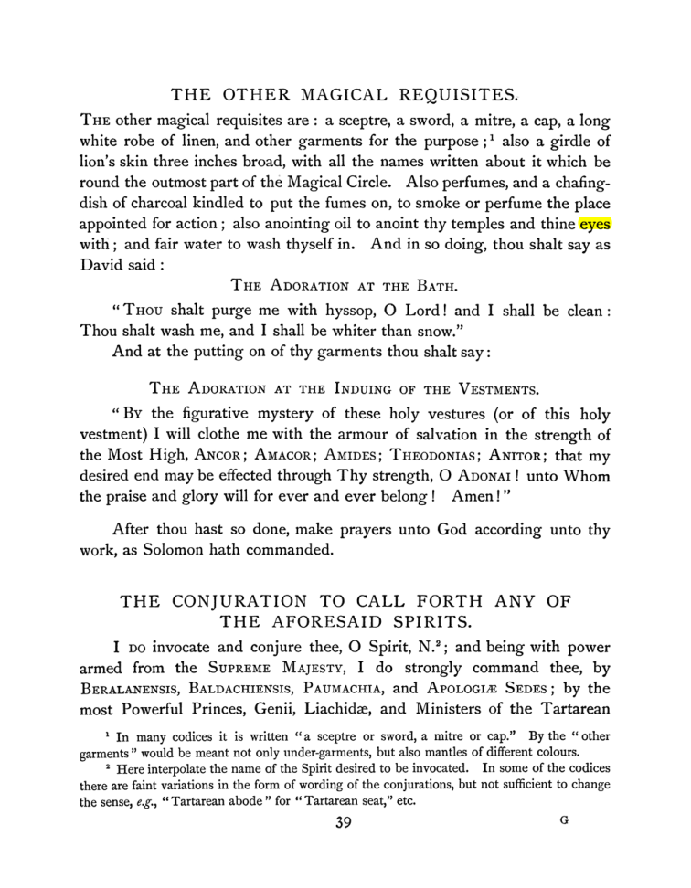 Original scan of The Goetia, PDF page 55