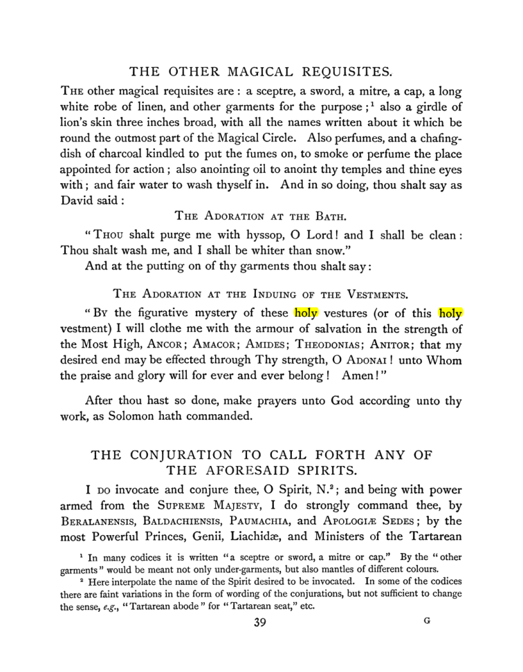 Original scan of The Goetia, PDF page 55