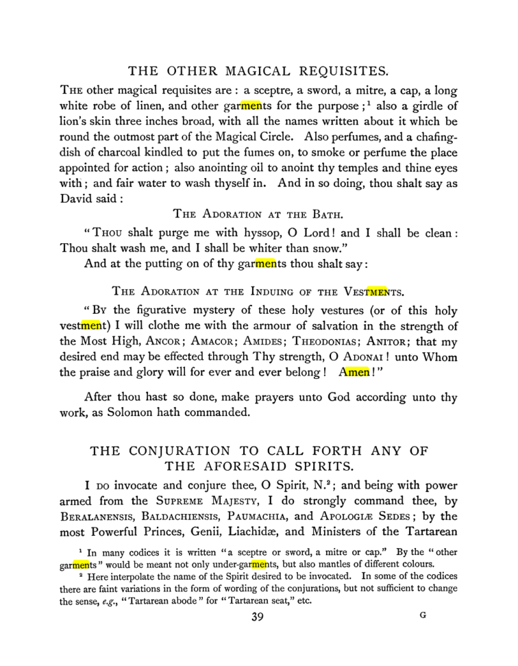 Original scan of The Goetia, PDF page 55
