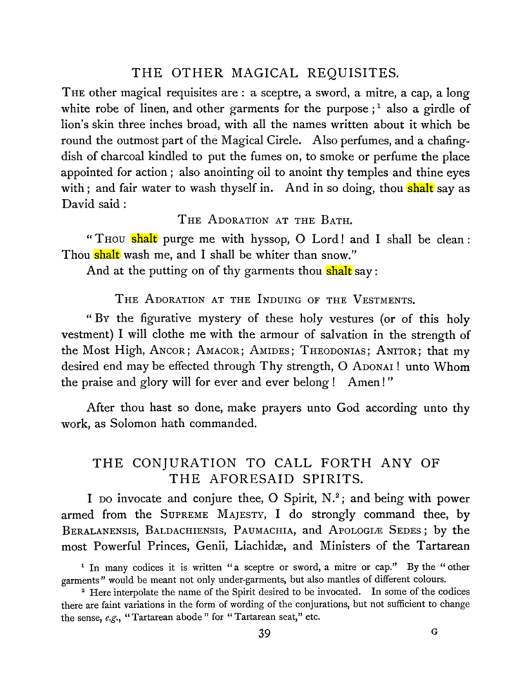Original scan of The Goetia, PDF page 55