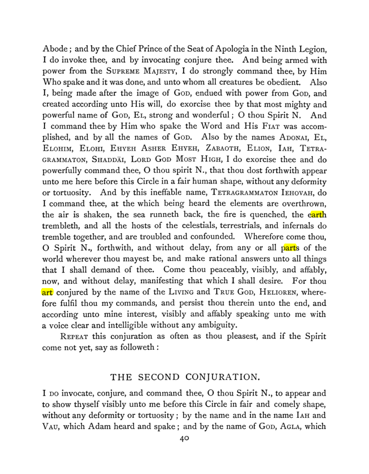 Original scan of The Goetia, PDF page 56