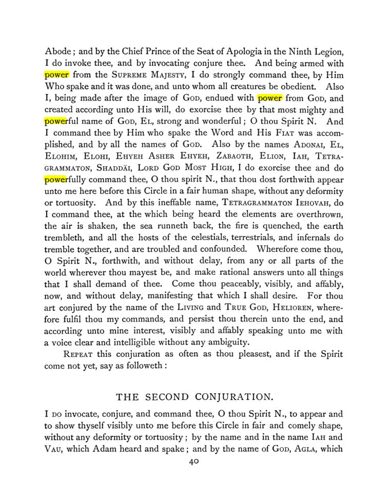 Original scan of The Goetia, PDF page 56