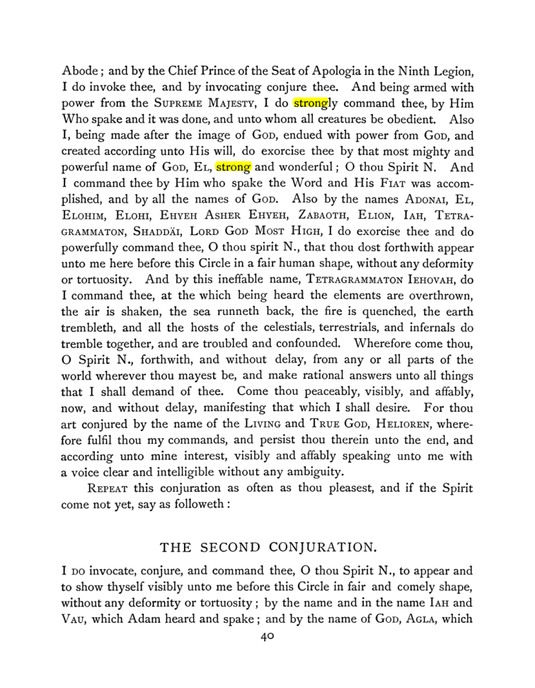 Original scan of The Goetia, PDF page 56