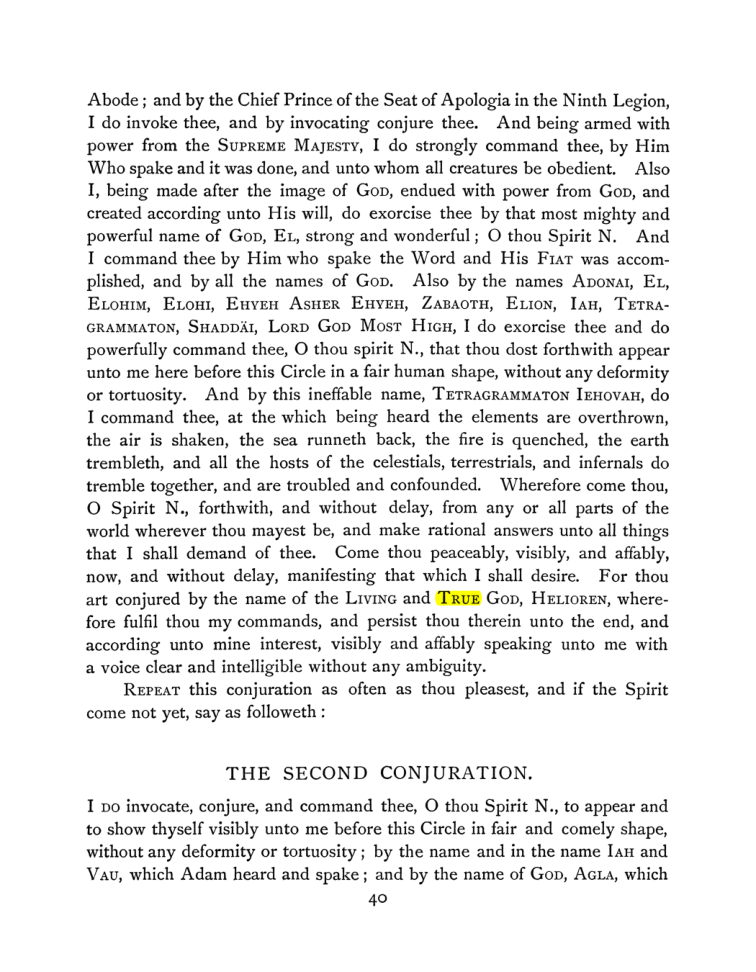 Original scan of The Goetia, PDF page 56