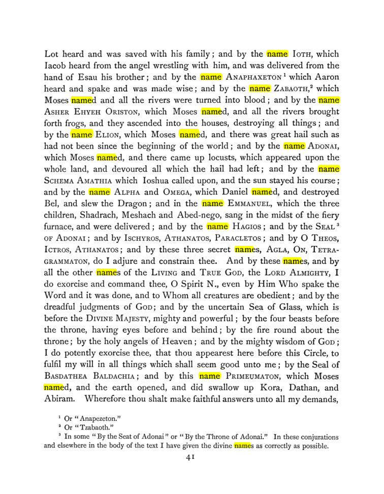 Original scan of The Goetia, PDF page 57