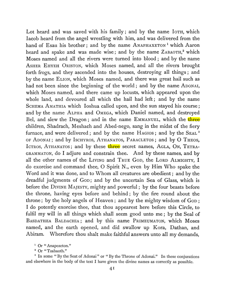 Original scan of The Goetia, PDF page 57