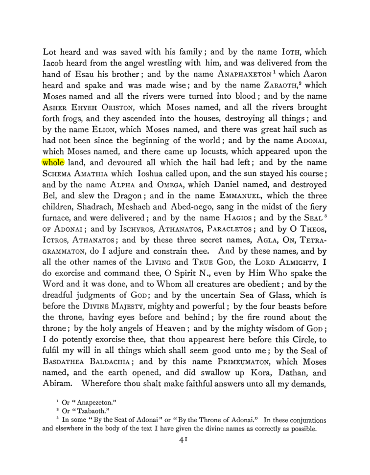 Original scan of The Goetia, PDF page 57