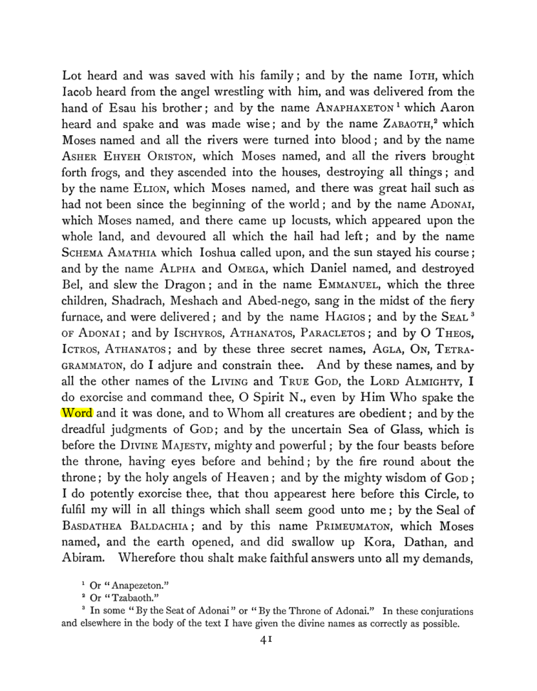 Original scan of The Goetia, PDF page 57