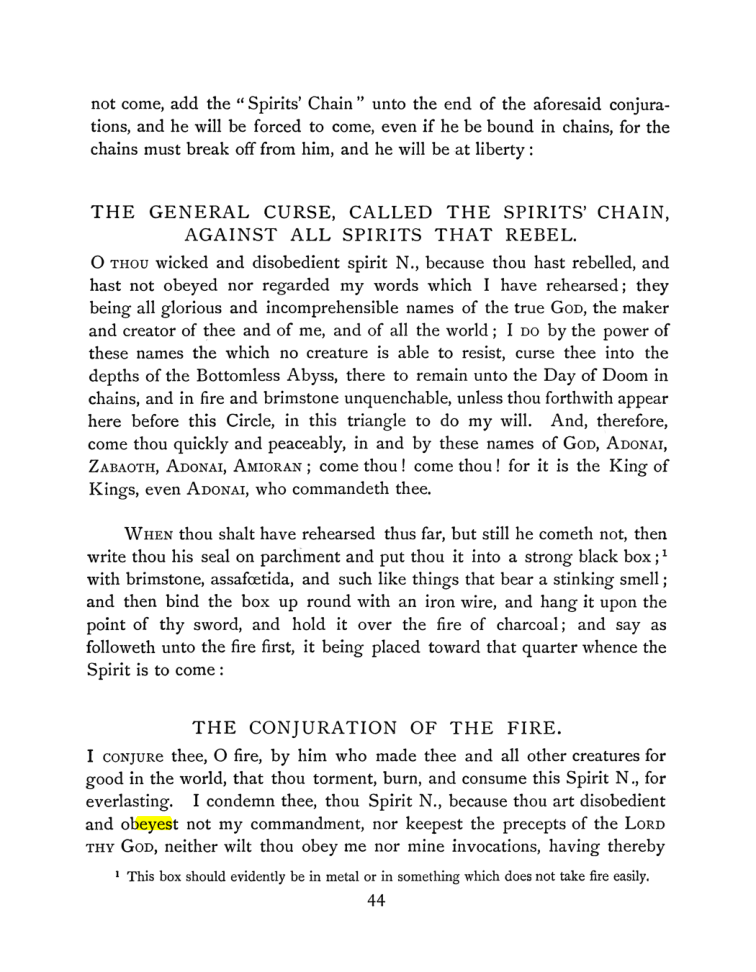 Original scan of The Goetia, PDF page 60