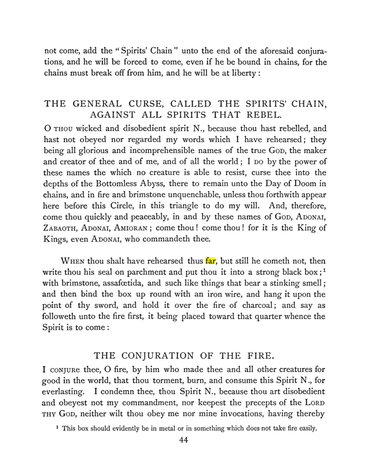 Original scan of The Goetia, PDF page 60