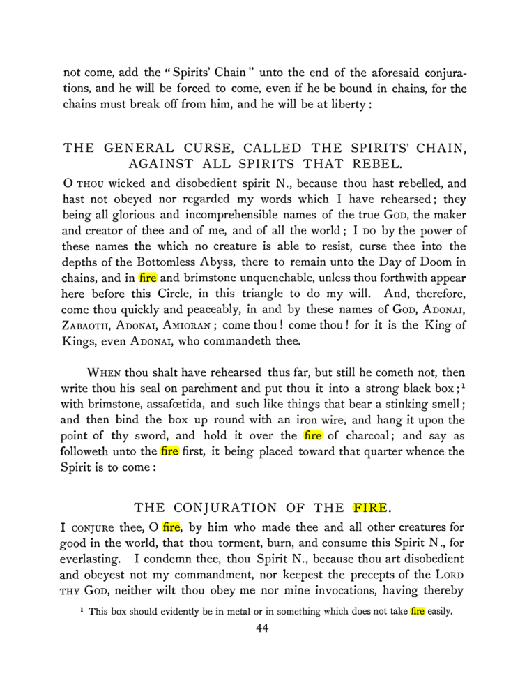 Original scan of The Goetia, PDF page 60