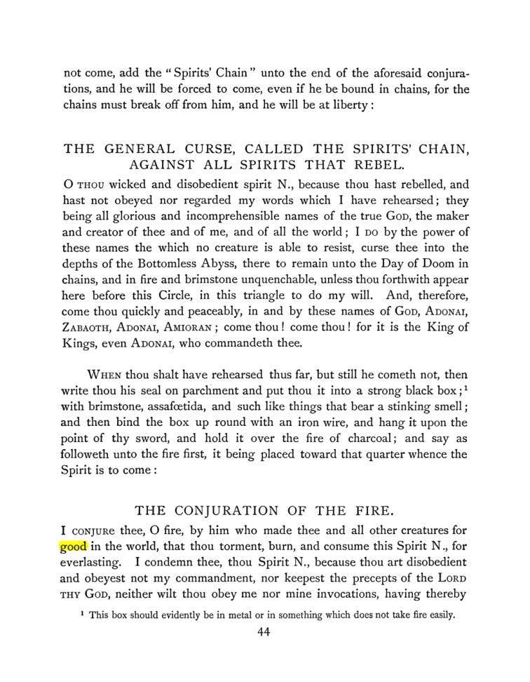 Original scan of The Goetia, PDF page 60