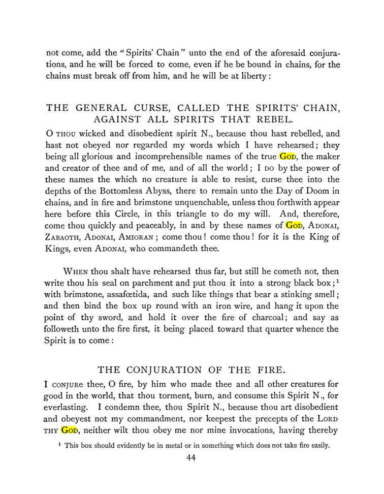 Original scan of The Goetia, PDF page 60