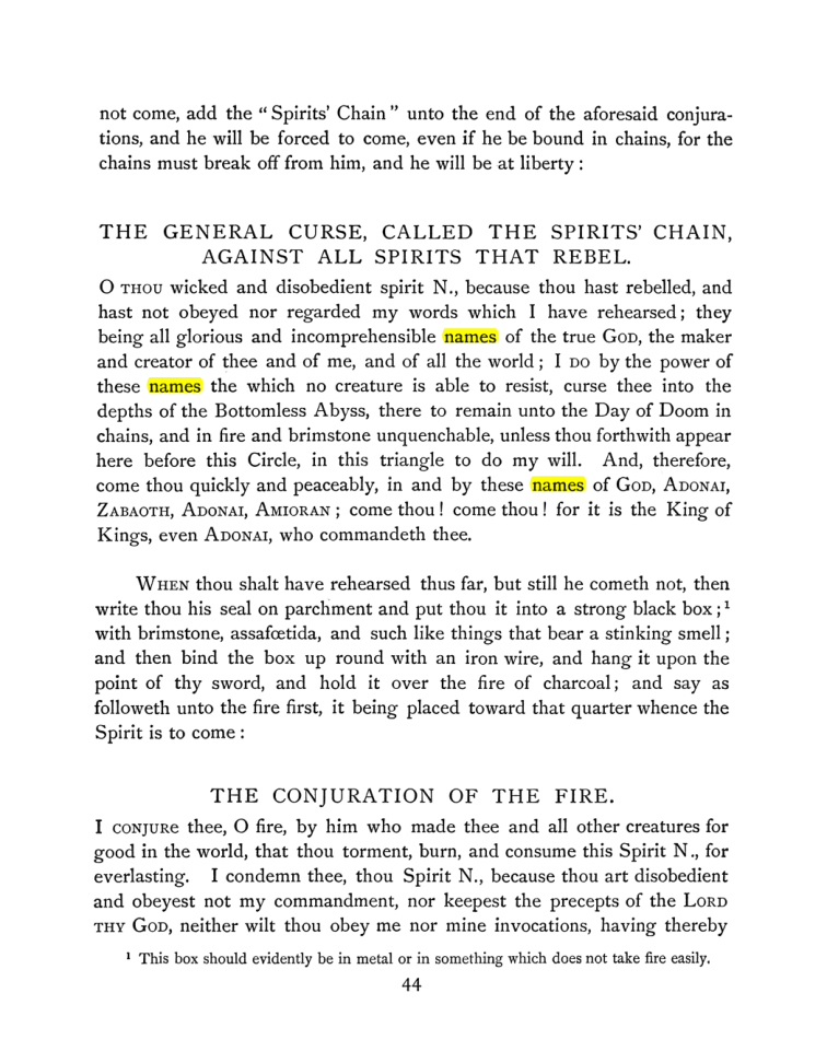 Original scan of The Goetia, PDF page 60