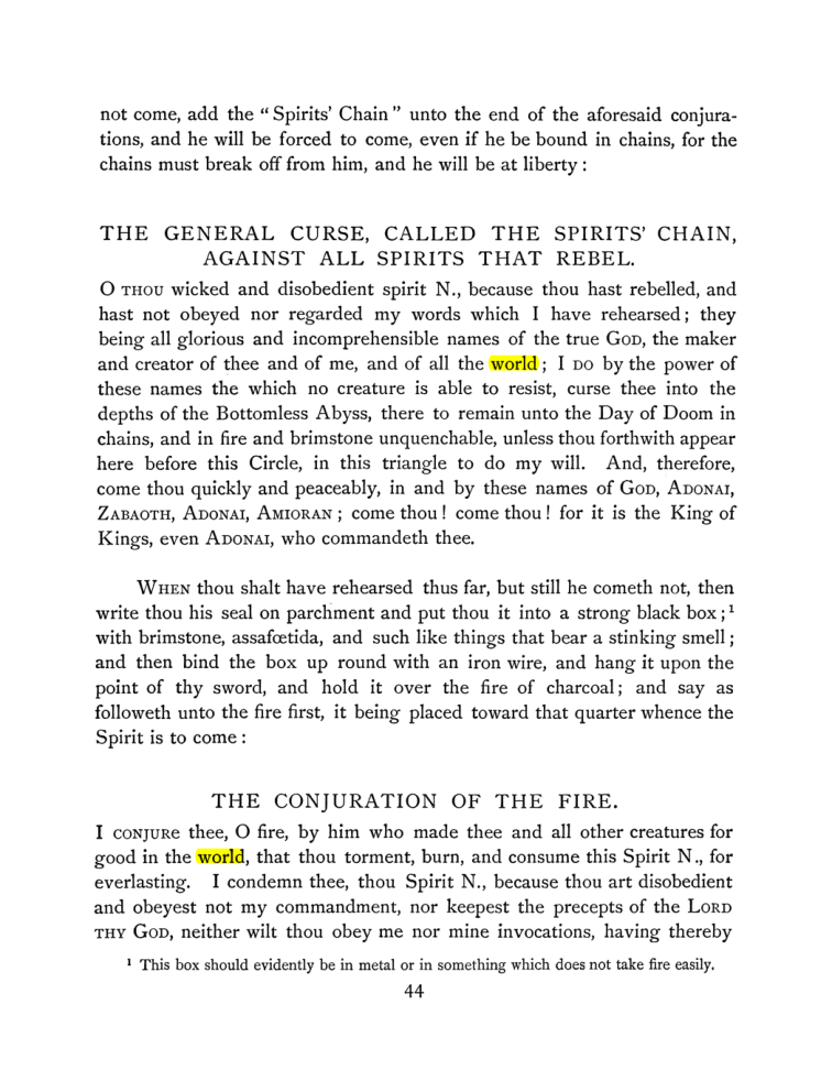 Original scan of The Goetia, PDF page 60