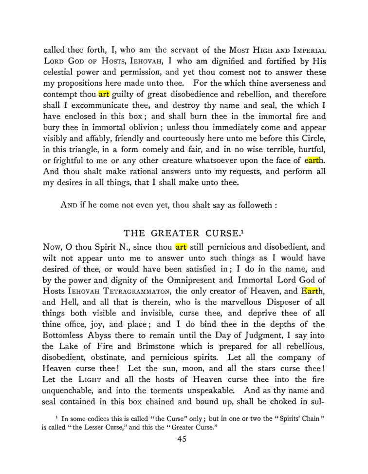 Original scan of The Goetia, PDF page 61