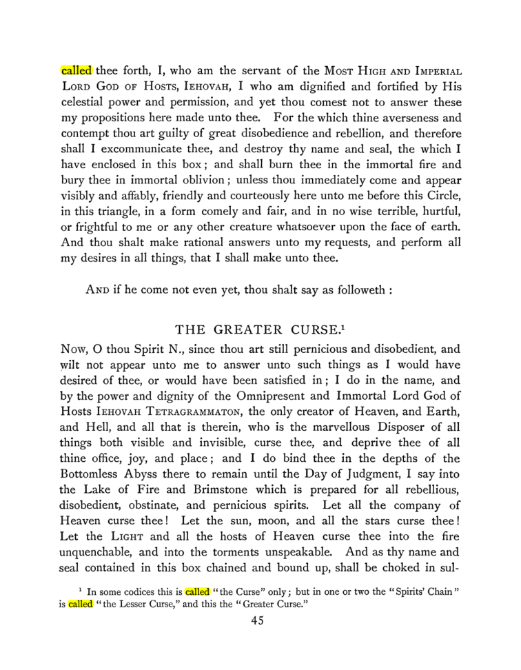 Original scan of The Goetia, PDF page 61