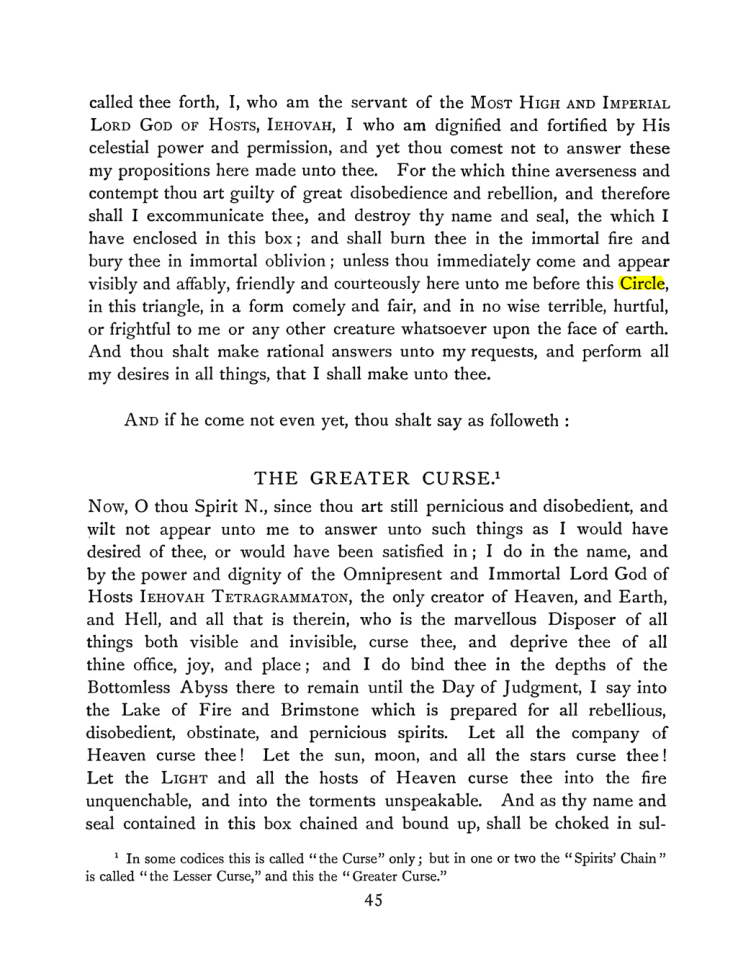 Original scan of The Goetia, PDF page 61