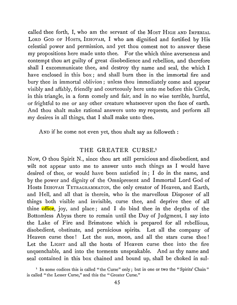 Original scan of The Goetia, PDF page 61