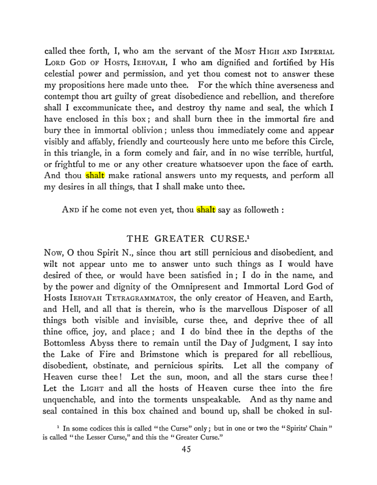 Original scan of The Goetia, PDF page 61