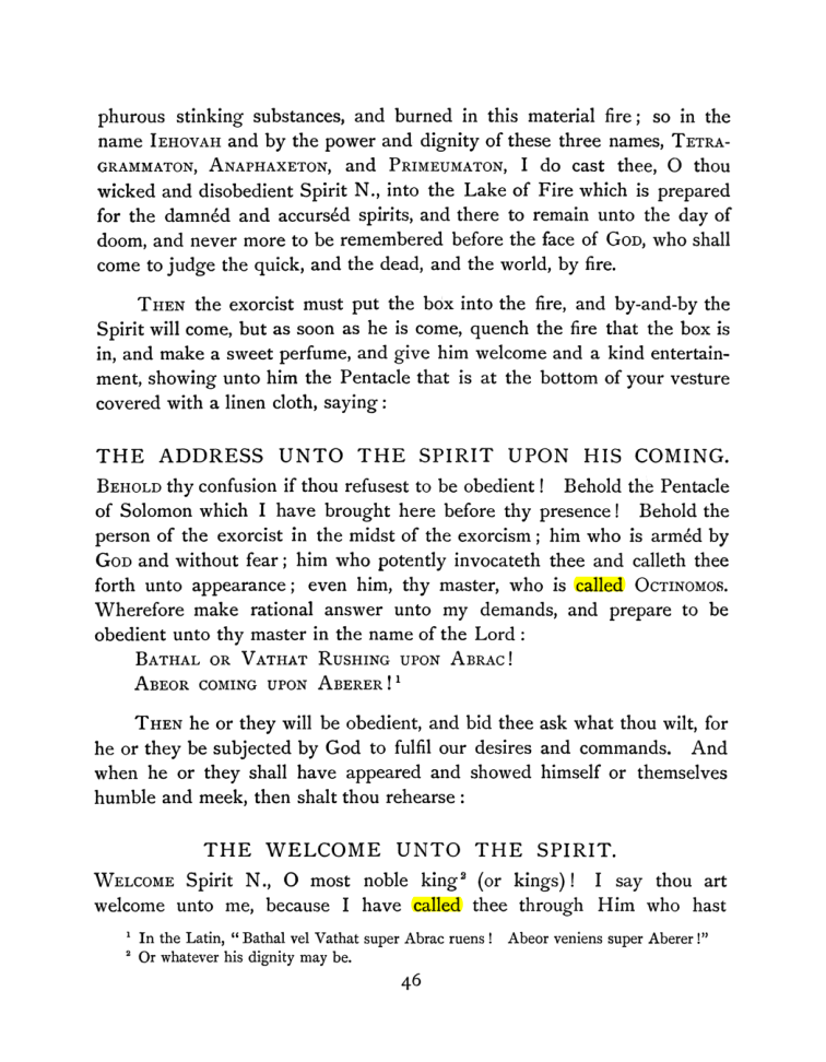 Original scan of The Goetia, PDF page 62
